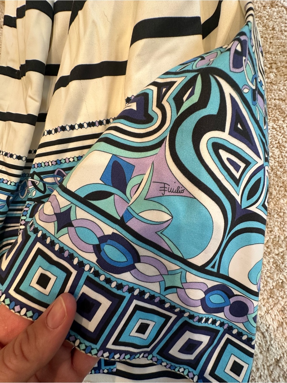Emilio Pucci striped dress - Picture 7 of 16